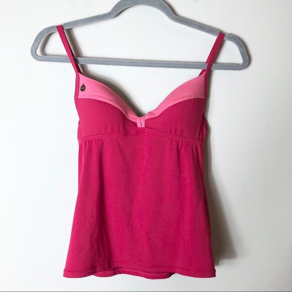 Lole Pink Tankini Top - Picture 1 of 5